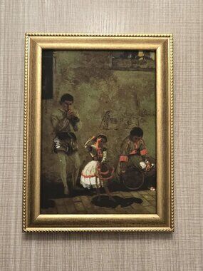 Thomas Eakins "A Street Scene in Seville" Art Reproduction Print